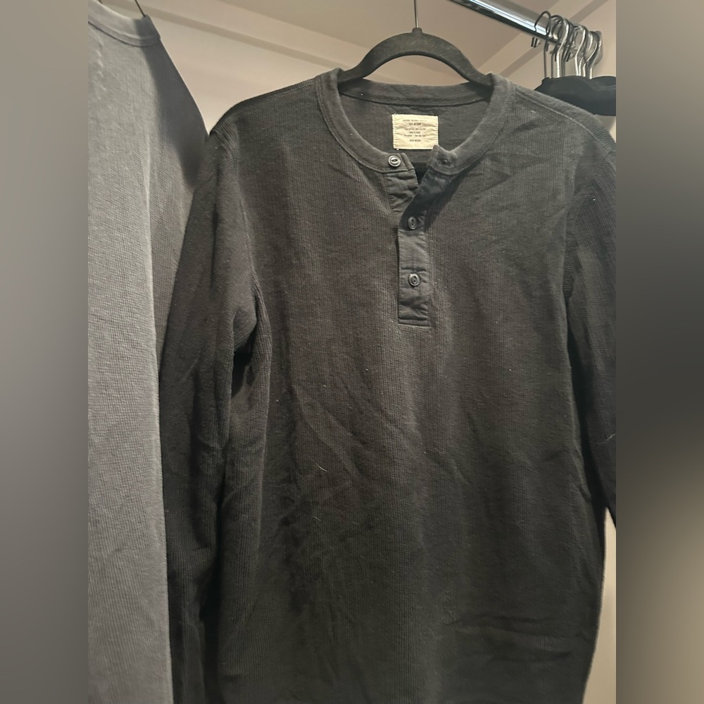 BUNDLE Buck Mason Two Henley shirts for $40